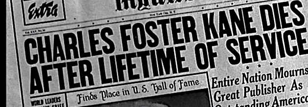 Citizen Kane Zeitung