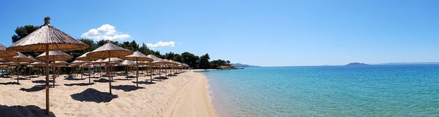 Badestrand in Griechenland