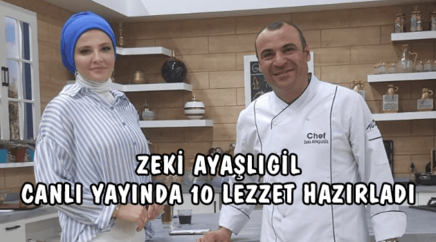Yakamoz’un işletmecisi Zeki Ayaşlıgil Kanal 7 ekranlarında!