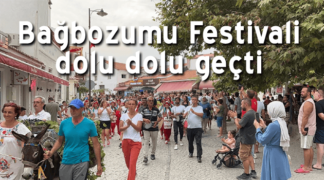 Bağbozumu Festivali 23’üncü kez Bozcaada’da