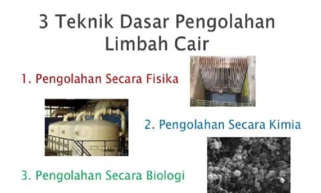 Pengolahan Limbah Secara Kimia