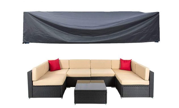 SECTIONAL OUTDOOR PATIO FURNITURE COVERS EXTRA LARGE