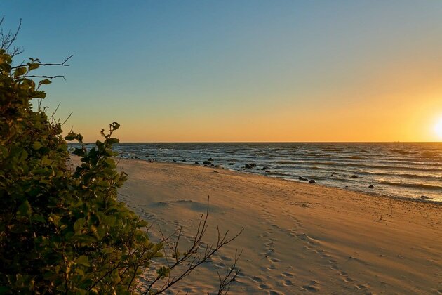 Sandstrand auf der Insel Rügen