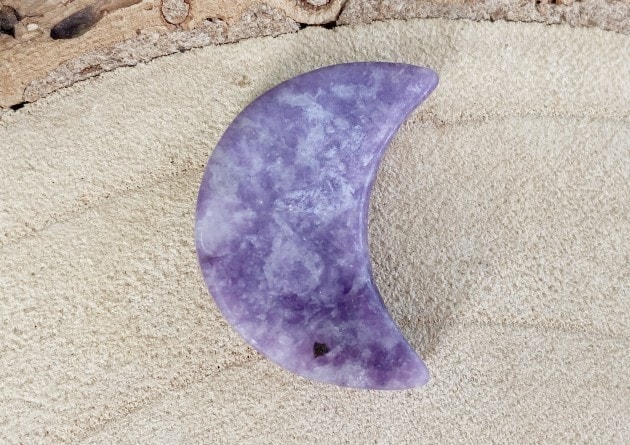 Spiral Crystals UK - Lepidolite Moon