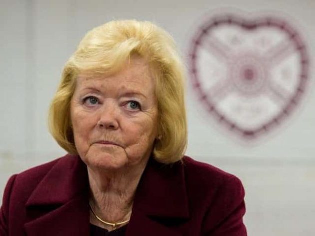 Ann Budge asks Hearts players to take a wage cut of 50%