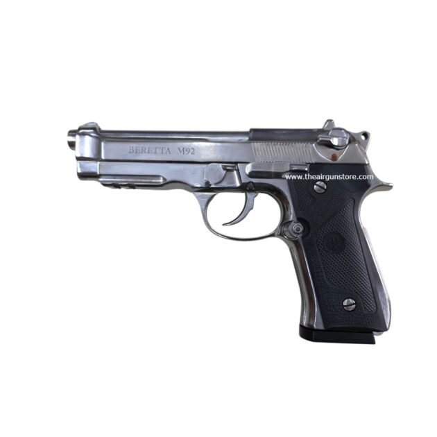 Beretta M92 chrome black grip