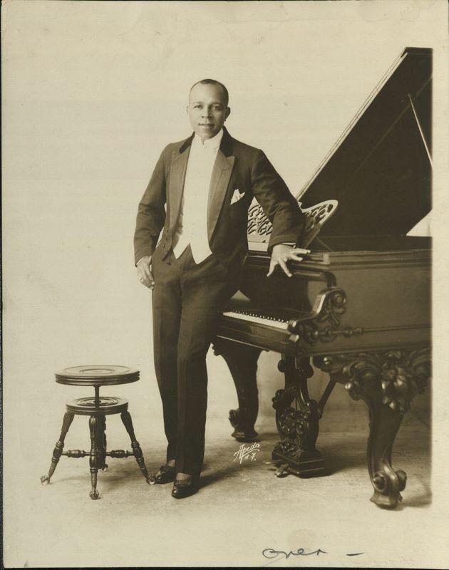 Happy Birthday to J. Rosamond Johnson, Johnson was a composer and singer during the Harlem Renaissan