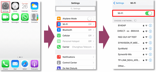 Wi Fi Direct iPhone