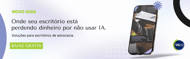 banner material rico - IA para performance em escritórios de advocacia