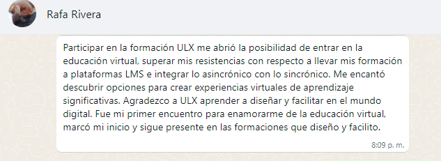 Testimonio de rafa Testimonio de rafa