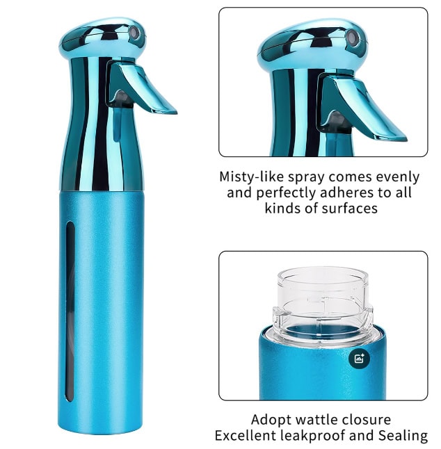 آب پاش تایمردار آرایشگاهی، آب پاش براق تایمری، بطری آب پاش تایمر دار، آبپاش حرفه ای تایمر دار، اسپری تایمردار شاین‌دار، بطری اسپری تایمری رنگی