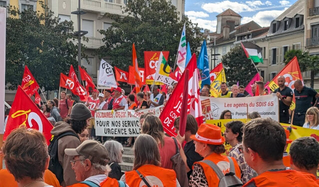 1500 manifestants à Tarbes pour la revalorisation des rémunérations dans la fonction publique