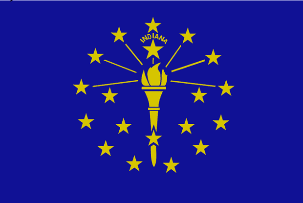 flag of indiana