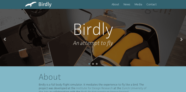 Birdly   An attempt to fly