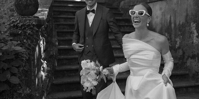 Angelique & Alain wedding photographer at Villa Morotti, Italy — photographed by Stef Steffany