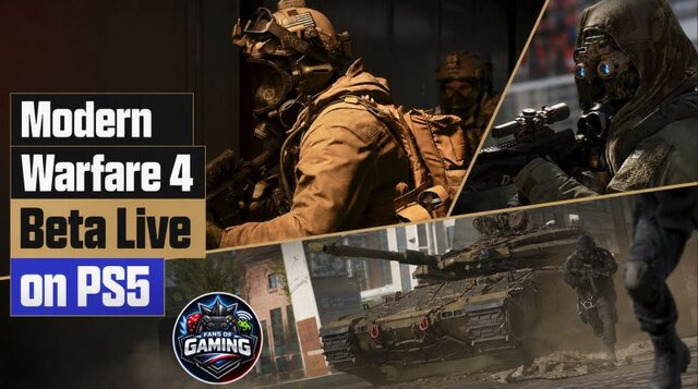 Modern Warfare 4 Beta Live on PS5