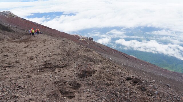 吉田線下山