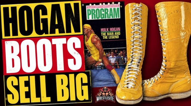 Hulk Hogan’s 1990 Royal Rumble Boots Sell For Massive Auction Price