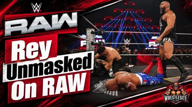 Rey Mysterio Unmasked After WWE RAW Attack