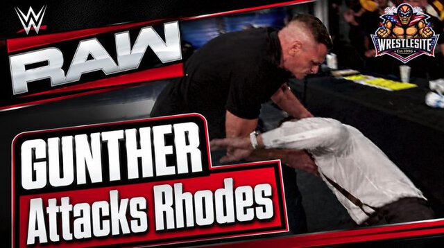 GUNTHER Destroys Cody Rhodes On Raw