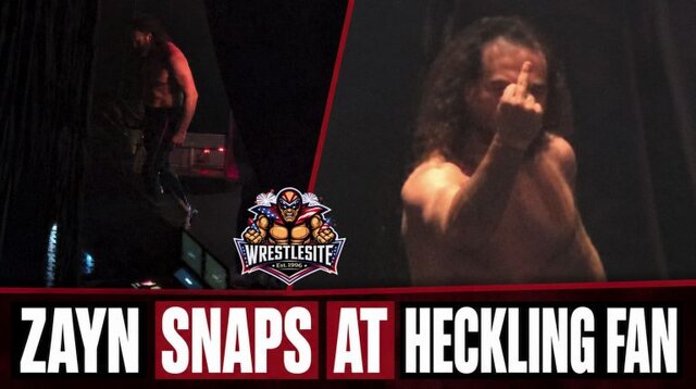 Sami Zayn Snaps At Heckling Fan