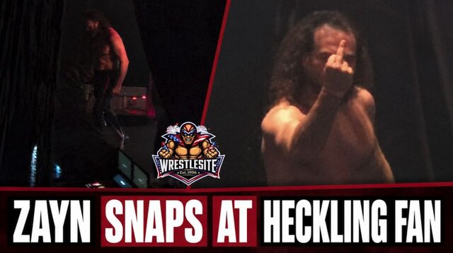 Sami Zayn Snaps At Heckling Fan