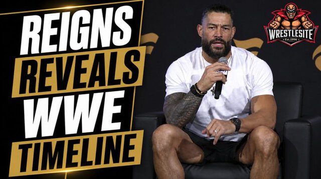 Roman Reigns Reveals WWE Career Timeline