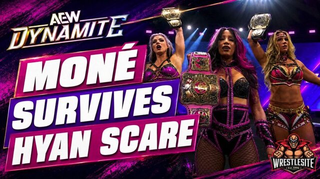 Mercedes Moné Wins Wild AEW Dynamite Trios Match