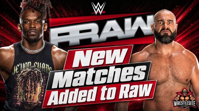 Two Matches Added to WWE Raw