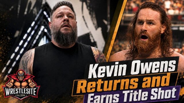 Kevin Owens Returns and Earns WWE Title Match at SummerSlam
