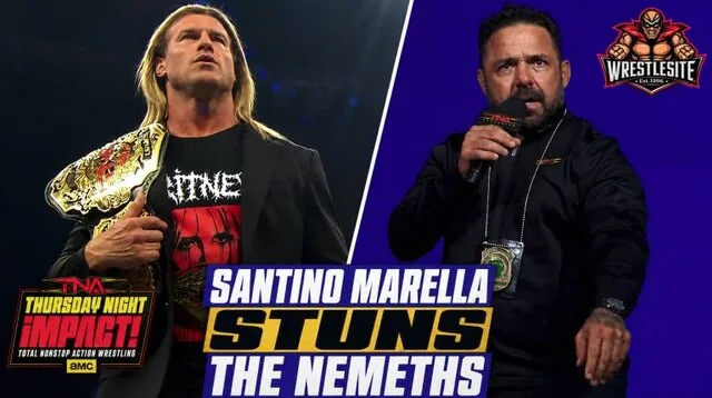 Santino Marella Books TNA Tag Title Main Event