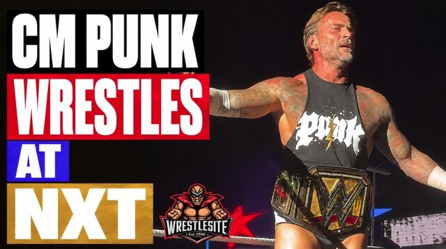 CM Punk Wrestles at NXT Live Event in Virginia