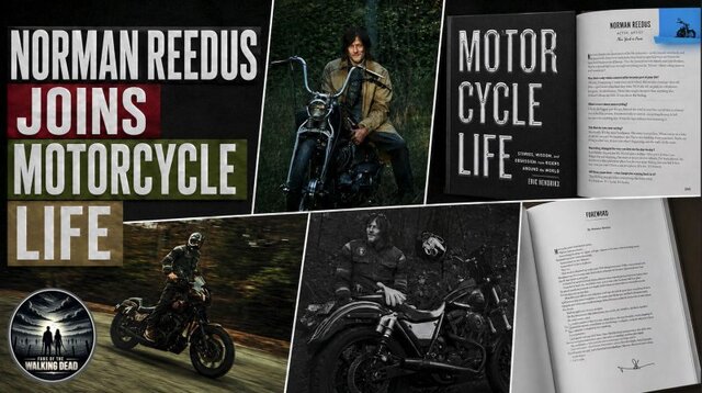 Norman Reedus Featured in Upcoming Motorcycle Life Book