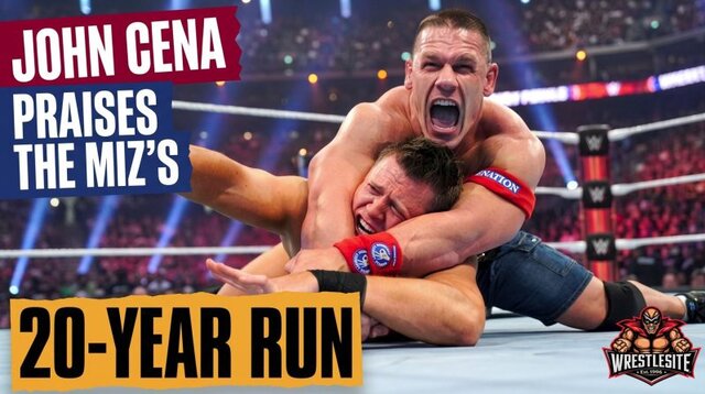 John Cena Praises The Miz’s 20-Year WWE Run