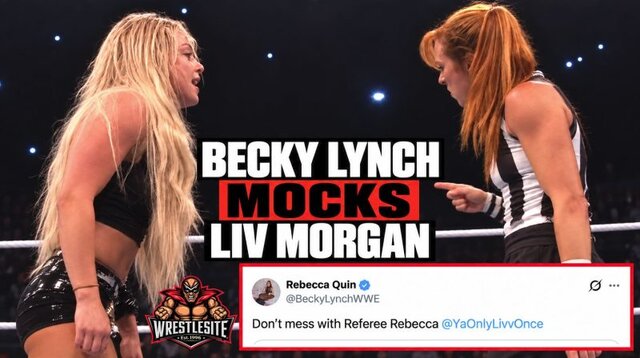 Becky Lynch Mocks Liv Morgan After Costing Her WWE Title