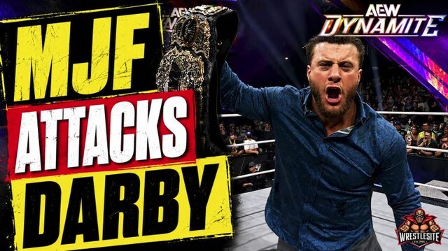 MJF Attacks Darby Allin After Signing Hair Match Contract