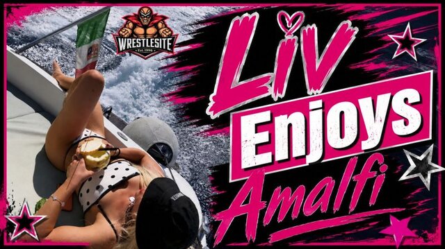 Liv Morgan Enjoys Amalfi Coast Escape