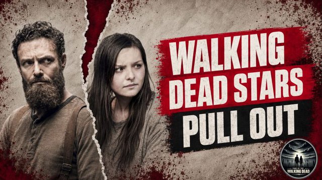 Walking Dead Stars Exit Paris Convention
