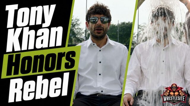 Tony Khan Answers Sting’s ALS Ice Bucket Challenge