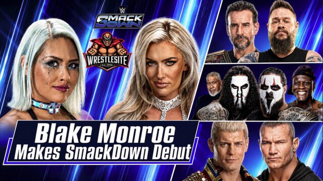 WWE Adds Blake Monroe Debut and Tag Title Match to SmackDown