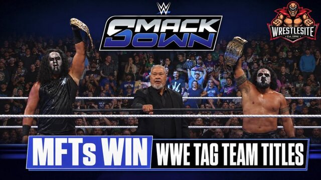 Tama Tonga and Talla Tonga Win WWE Tag Team Titles