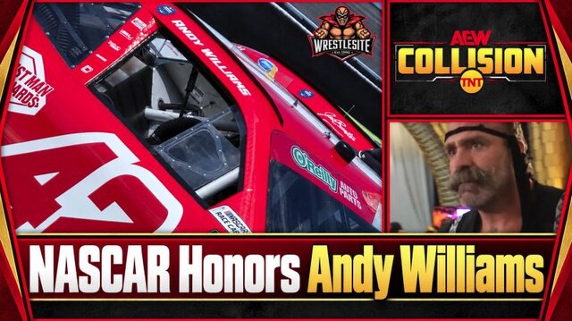 Andy Williams Receives NASCAR Tribute