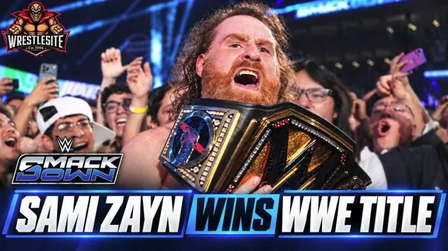 Sami Zayn Defeats CM Punk to Win WWE Championship