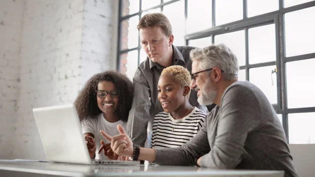 featured photo of coworkers working