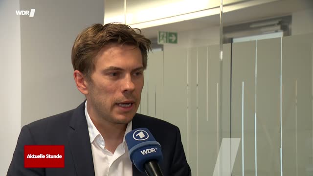 Colin Simbach in der WDR Aktuellen Stunde