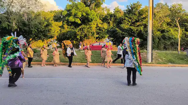 bailarines de carnaval