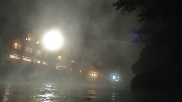 川湯溫泉夜景