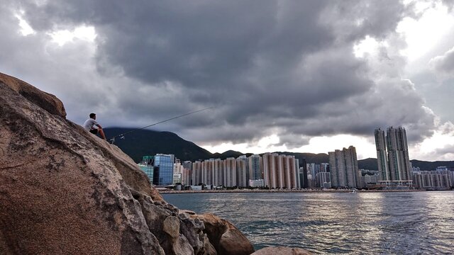 鯉魚門燈塔海灘