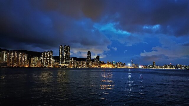 鯉魚門維港夜景