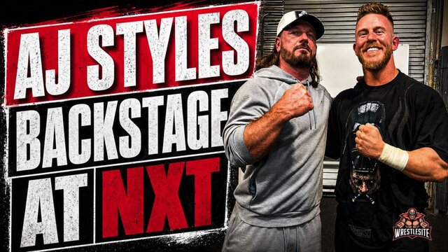AJ Styles Spotted Backstage During Major WWE NXT Reset Night